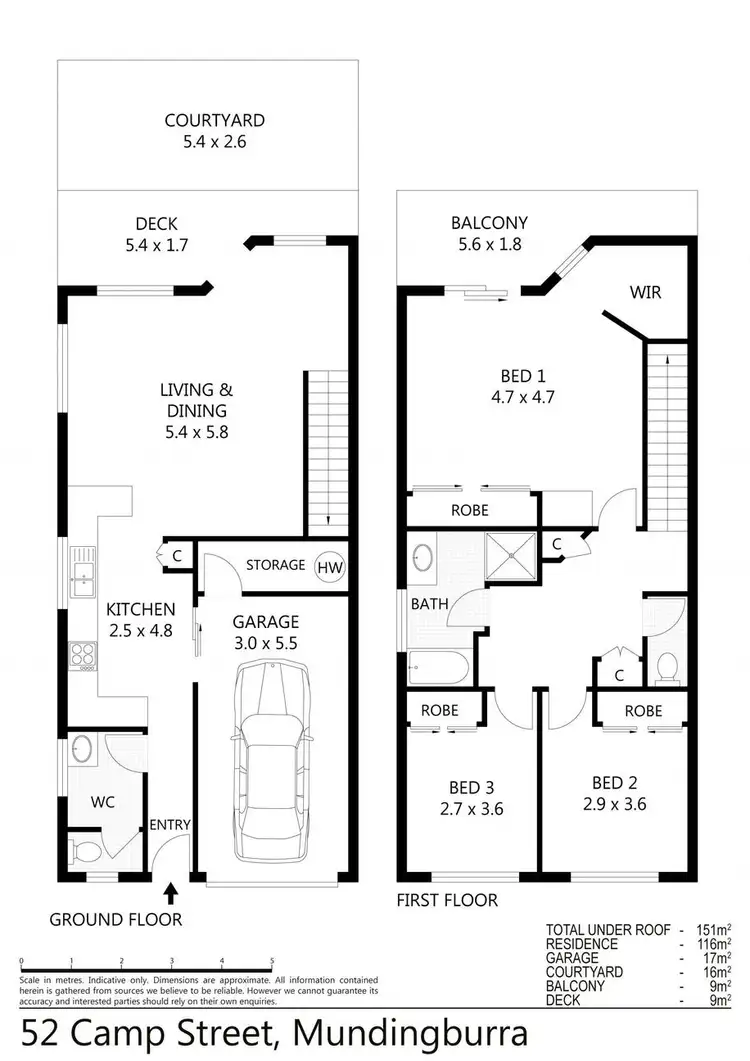 Floorplan of Homely unit listing, 1/52 Camp Street, Mundingburra QLD 4812
