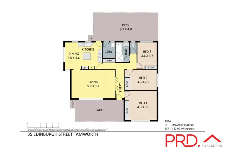 Floorplan of Homely house listing, 35 Edinburgh Avenue, Tamworth NSW 2340