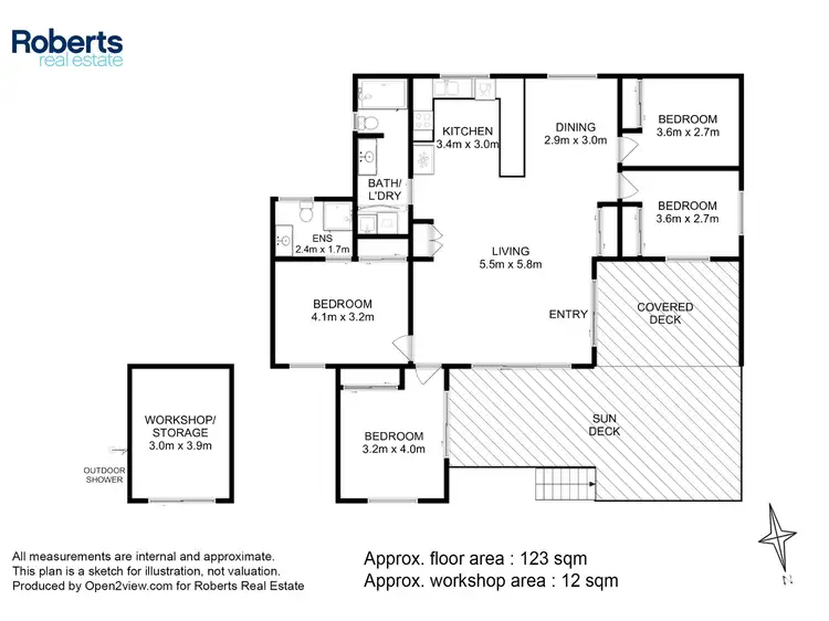 Floorplan of Homely house listing, 62 Morrison Street, Bicheno TAS 7215