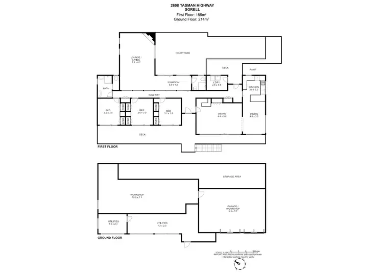 Floorplan of Homely house listing, 2608 Tasman Highway, Sorell TAS 7172