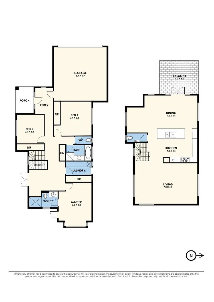 Floorplan of Homely house listing, 25 Lincoln Park Close, Sanctuary Lakes VIC 3030