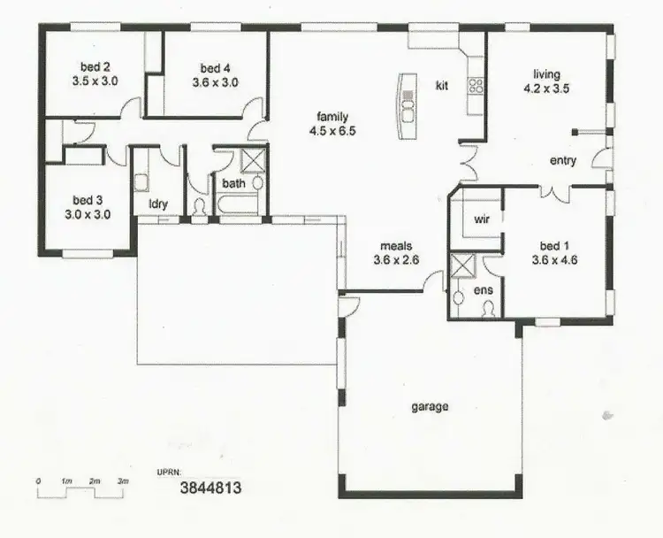 Floorplan of Homely house listing, 17 Nedlands Close, West Wodonga VIC 3690