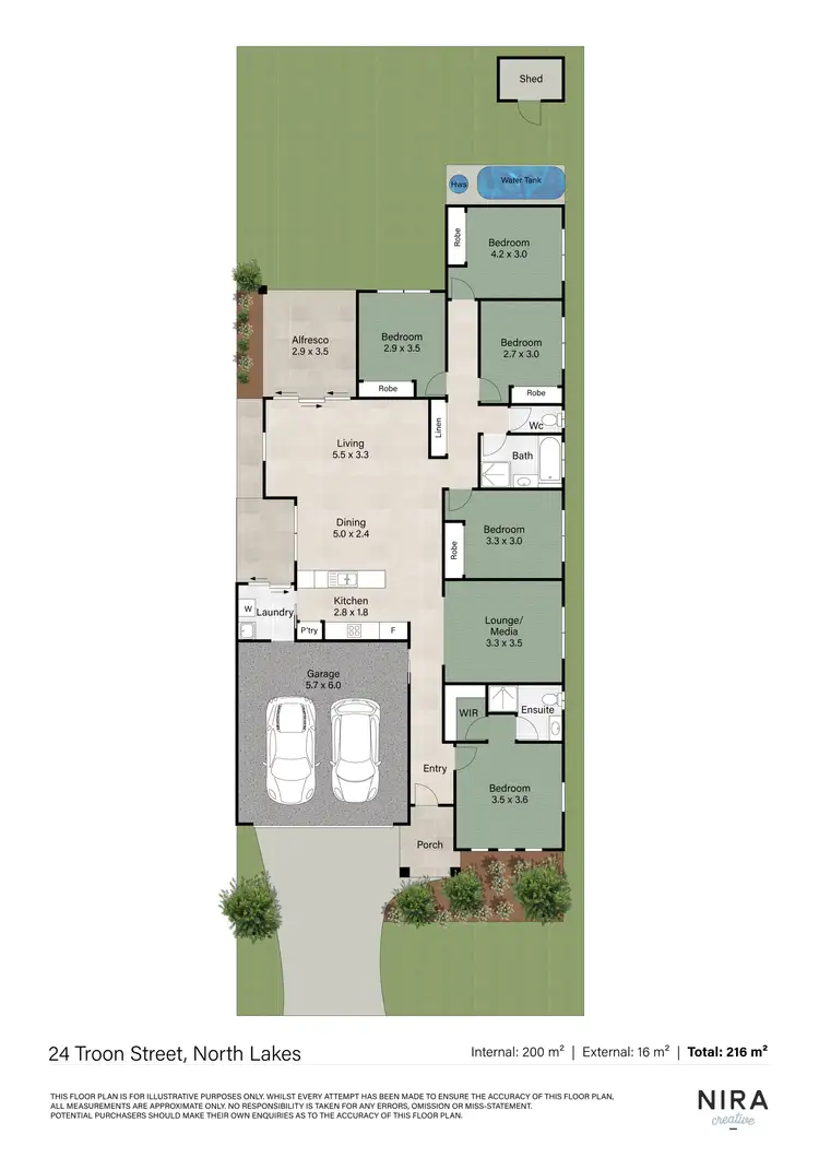 Floorplan of Homely house listing, 24 Troon Street, North Lakes QLD 4509