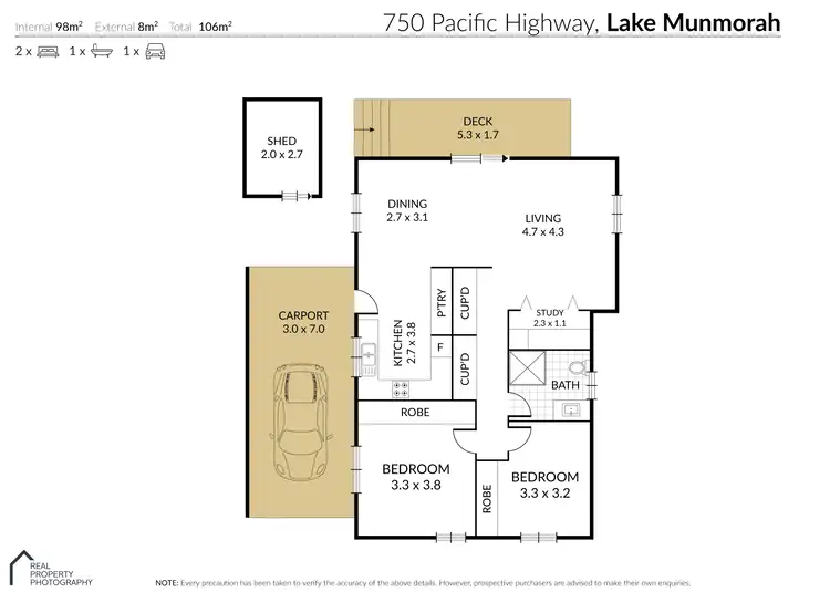 Floorplan of Homely house listing, 109/750 Pacific Highway, Lake Munmorah NSW 2259