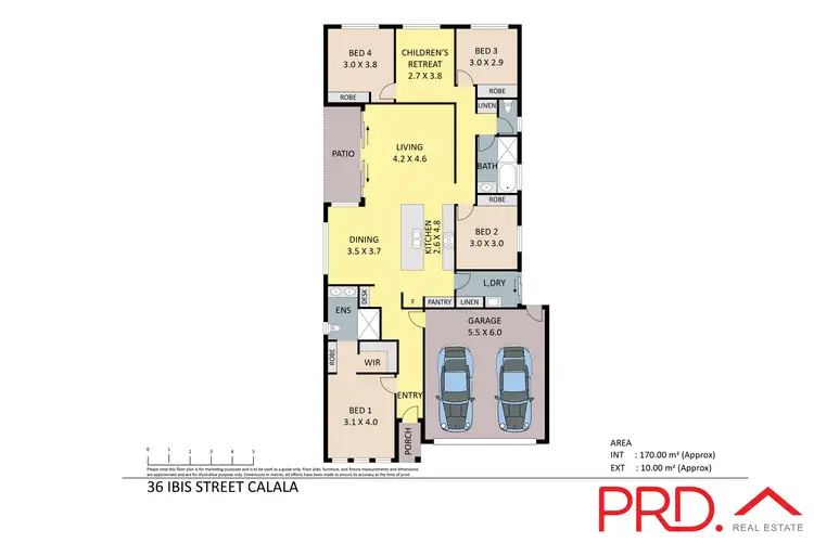 Floorplan of Homely house listing, 36 Ibis Street, Tamworth NSW 2340