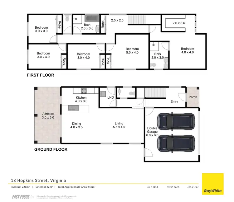 Floorplan of Homely house listing, 18 Hopkins St, Virginia QLD 4014