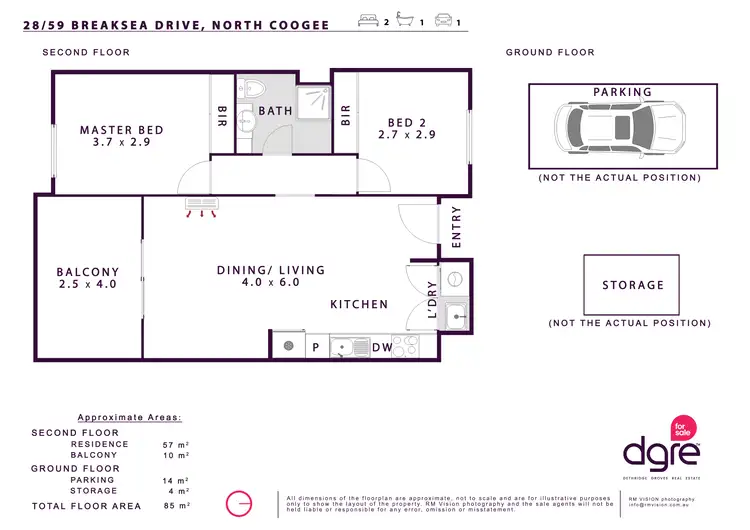 Floorplan of Homely apartment listing, 28/59 Breaksea Drive, North Coogee WA 6163