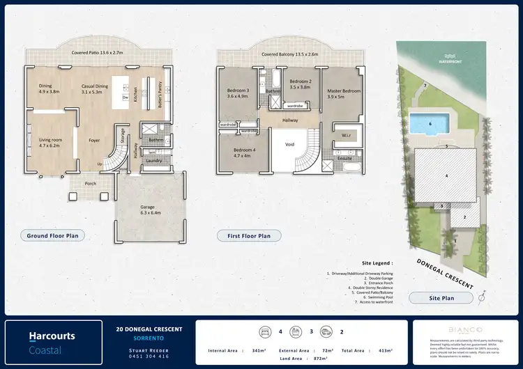 Floorplan of Homely house listing, 20 Donegal Crescent, Sorrento QLD 4217