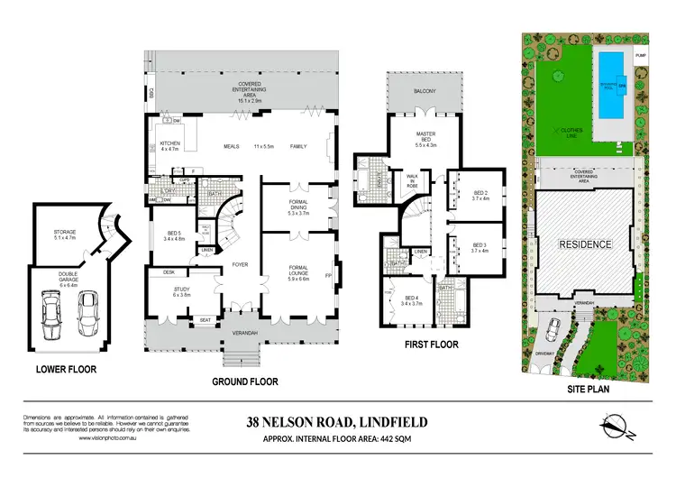 Floorplan of Homely house listing, 38 Nelson Road, Lindfield NSW 2070