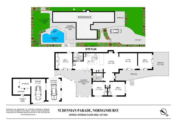 Floorplan of Homely house listing, 92 Denman Parade, Normanhurst NSW 2076