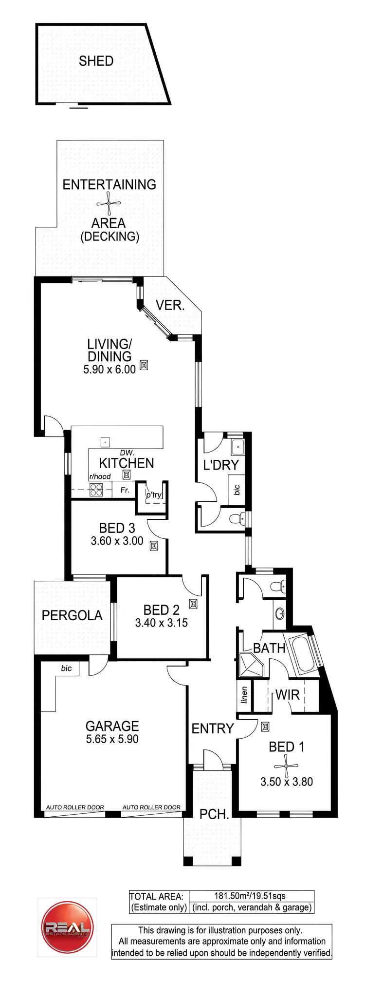 Floorplan of Homely house listing, 2 Fairway Avenue, Glenelg North SA 5045