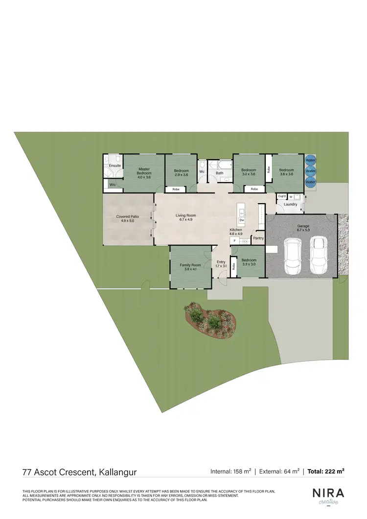 Floorplan of Homely house listing, 77 Ascot Crescent, Kallangur QLD 4503
