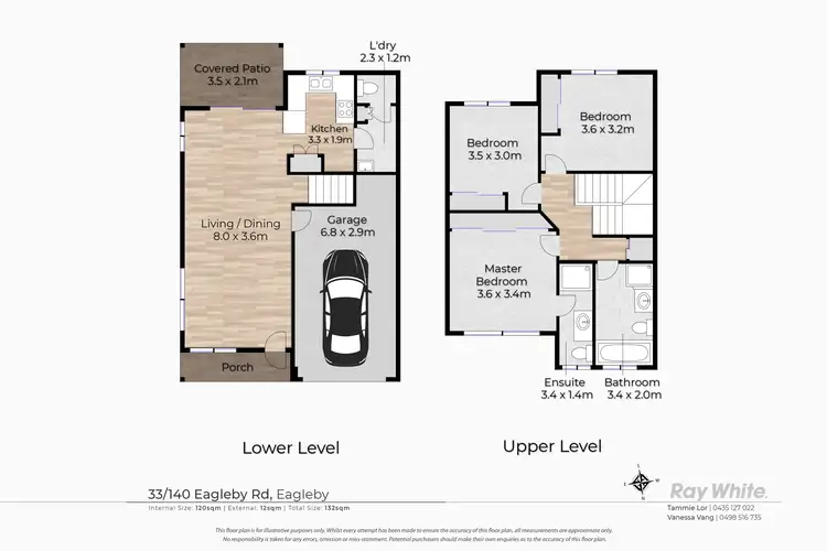 Floorplan of Homely townhouse listing, 33/140-142 Eagleby Road, Eagleby QLD 4207