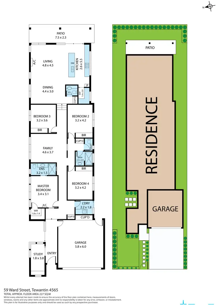 Floorplan of Homely house listing, 59 Ward Street, Tewantin QLD 4565