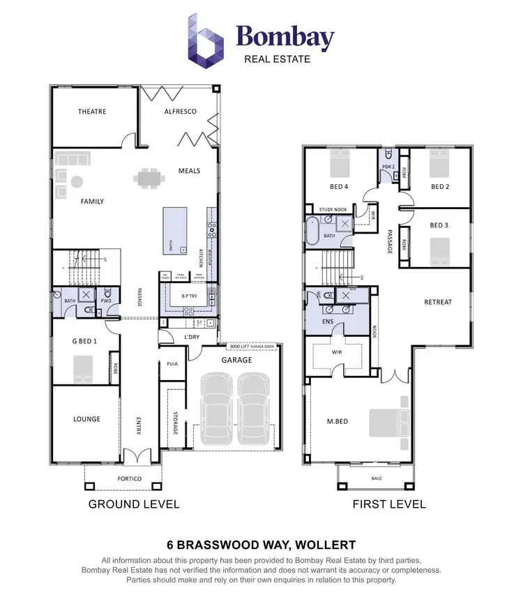 Floorplan of Homely house listing, 6 Brasswood Way, Wollert VIC 3750