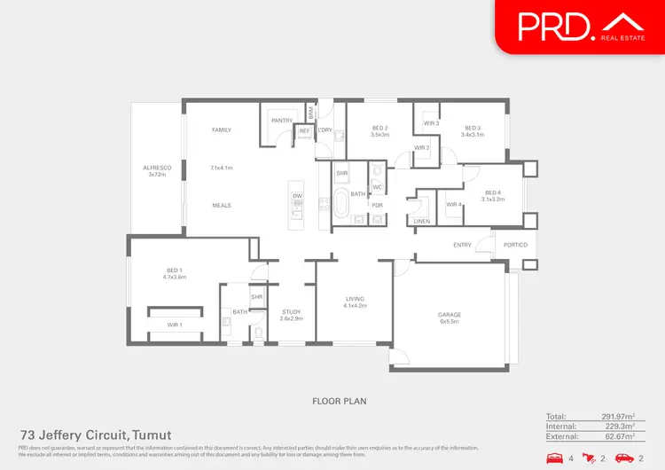 Floorplan of Homely house listing, 73 Jeffery Circuit, Tumut NSW 2720