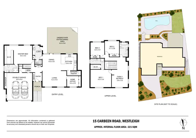Floorplan of Homely house listing, 15 Carbeen Road, Westleigh NSW 2120