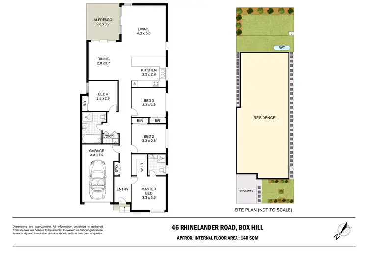 Floorplan of Homely house listing, 46 Rhinelander Road, Box Hill NSW 2765