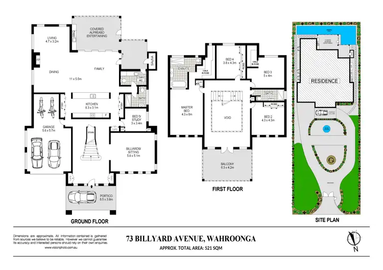 Floorplan of Homely house listing, 73 Billyard Avenue, Wahroonga NSW 2076