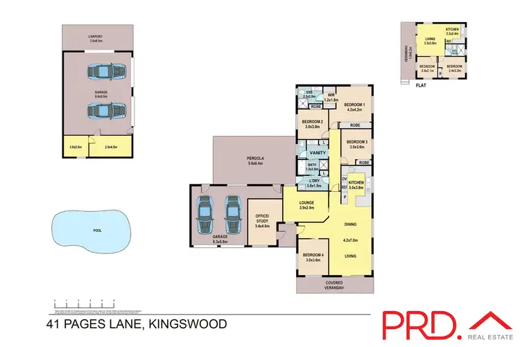 Floorplan of Homely house listing, 41 Pages Lane, Tamworth NSW 2340