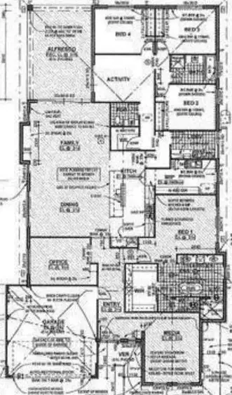 Floorplan of Homely house listing, 14 Adlington Way, The Vines WA 6069