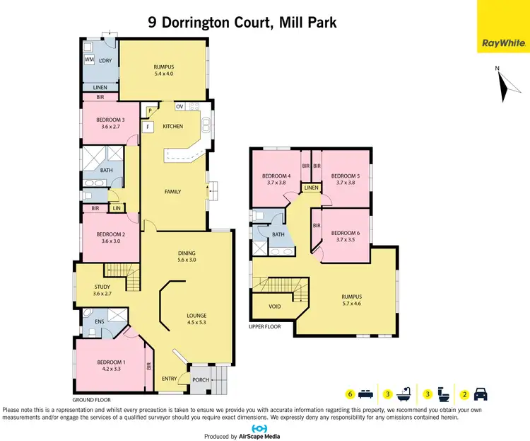 Floorplan of Homely house listing, 9 Dorrington Court, Mill Park VIC 3082