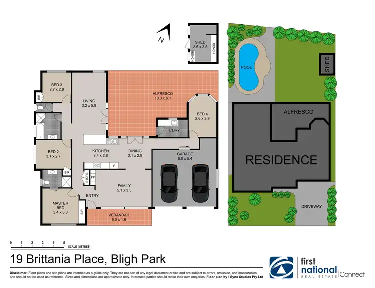 Floorplan of Homely house listing, 19 Brittania Place, Bligh Park NSW 2756
