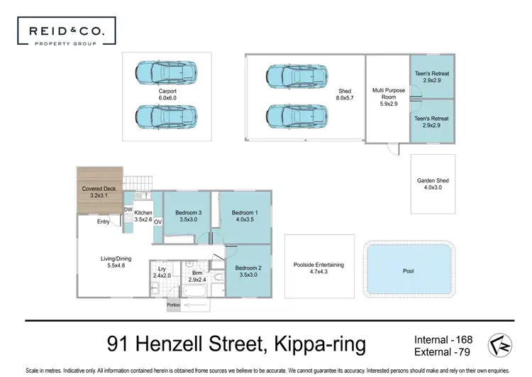 Floorplan of Homely house listing, 91 Henzell Street, Kippa-Ring QLD 4021