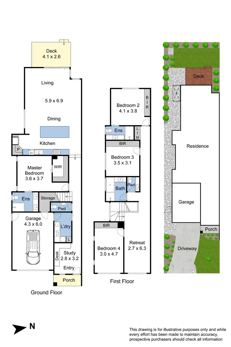 Floorplan of Homely townhouse listing, 3B Lebanon Crescent, Mulgrave VIC 3170