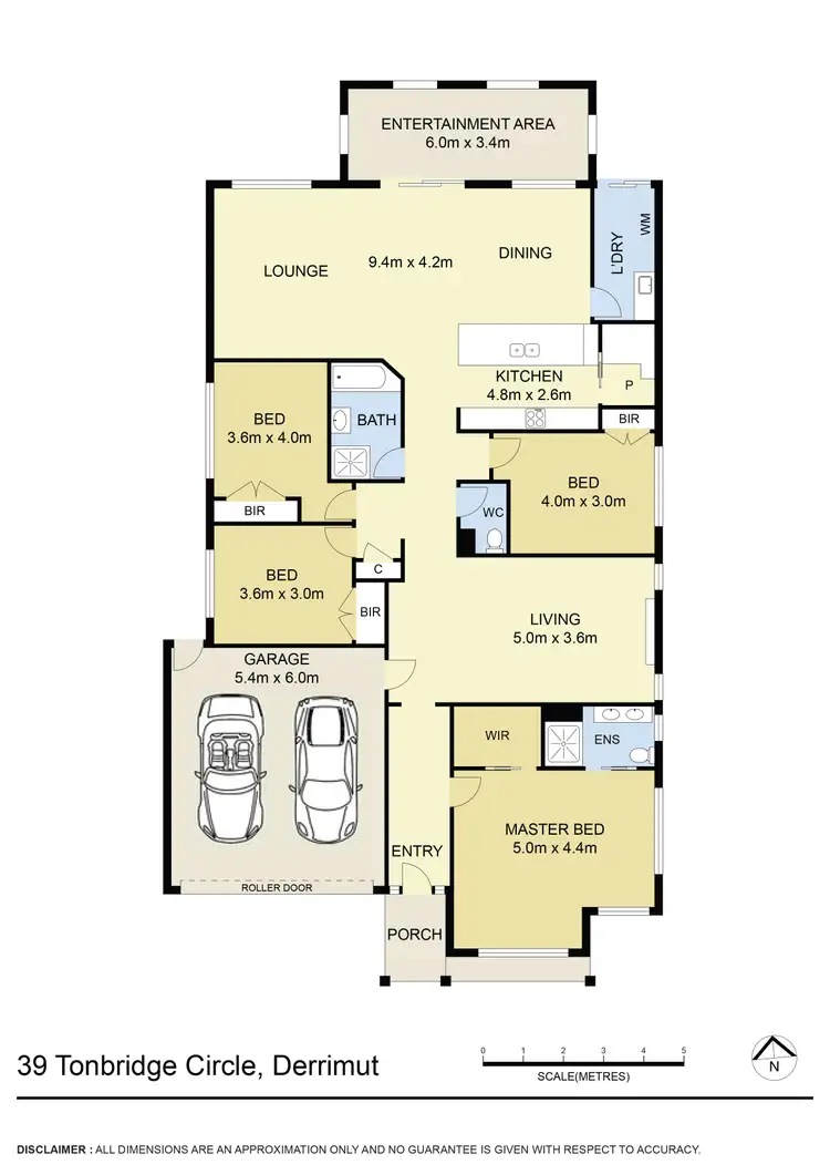 Floorplan of Homely house listing, 39 Tonbridge Circle, Derrimut VIC 3026