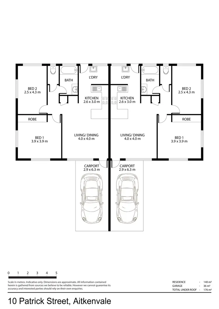 Floorplan of Homely house listing, 10 Patrick Street, Aitkenvale QLD 4814