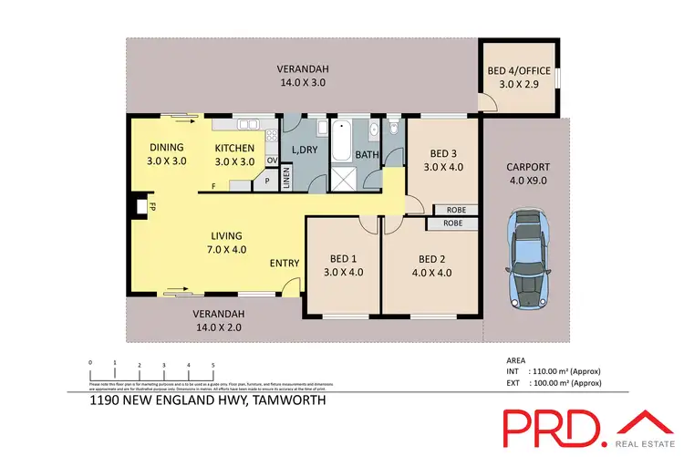 Floorplan of Homely house listing, 1190 New England Highway, Kootingal NSW 2352