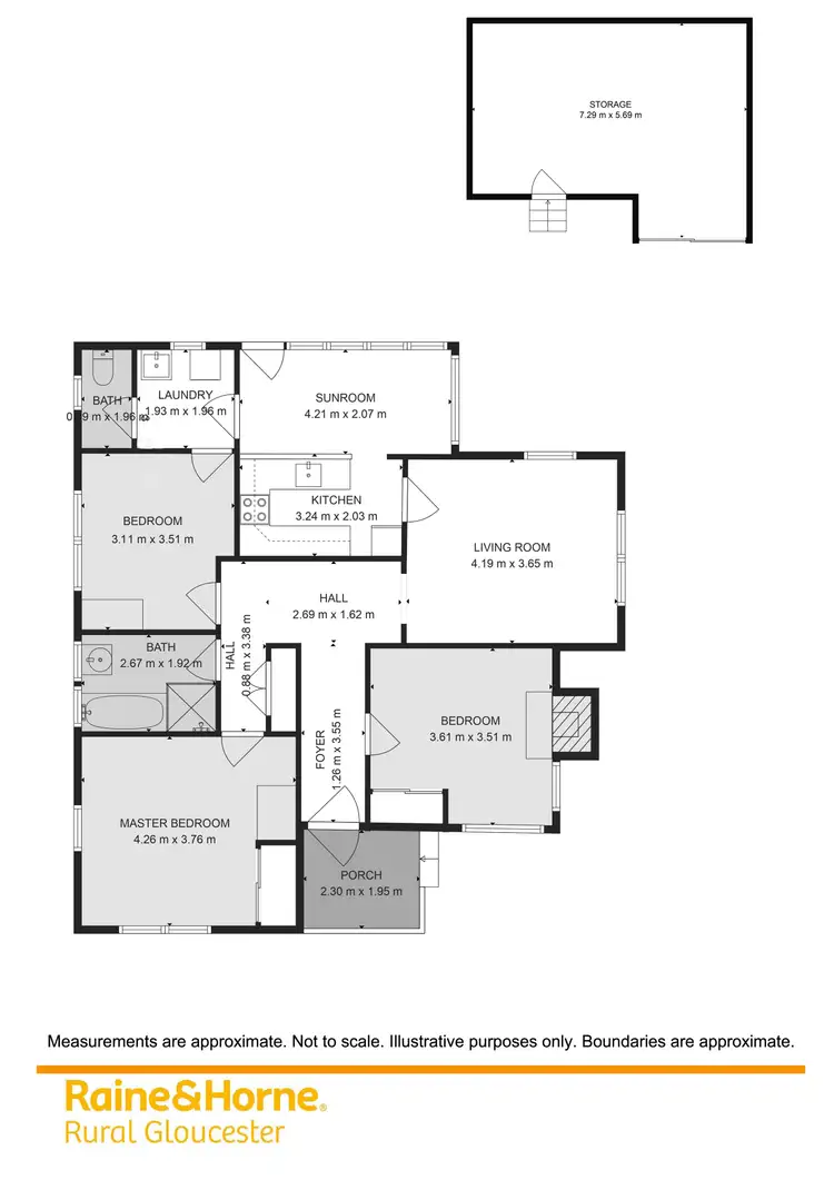 Floorplan of Homely house listing, 131 Church Street, Gloucester NSW 2422