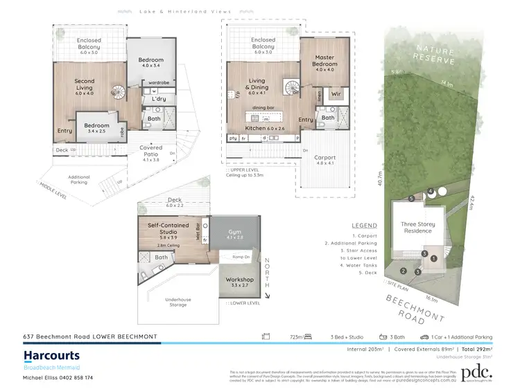 Floorplan of Homely house listing, 637 Beechmont Road, Lower Beechmont QLD 4211