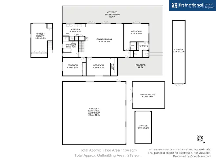 Floorplan of Homely house listing, 100 Wisbys Road, North Bruny TAS 7150