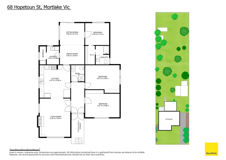 Floorplan of Homely house listing, 68 Hopetoun Street, Mortlake VIC 3272