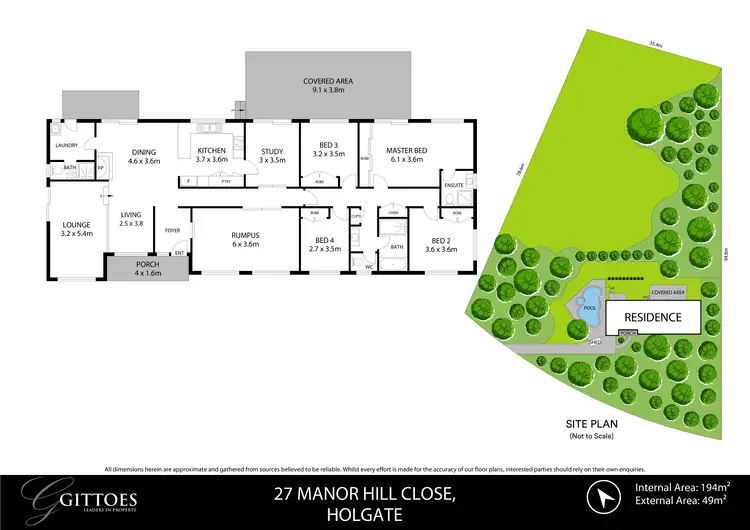 Floorplan of Homely rural property listing, 27 Manor Hill Close, Holgate NSW 2250
