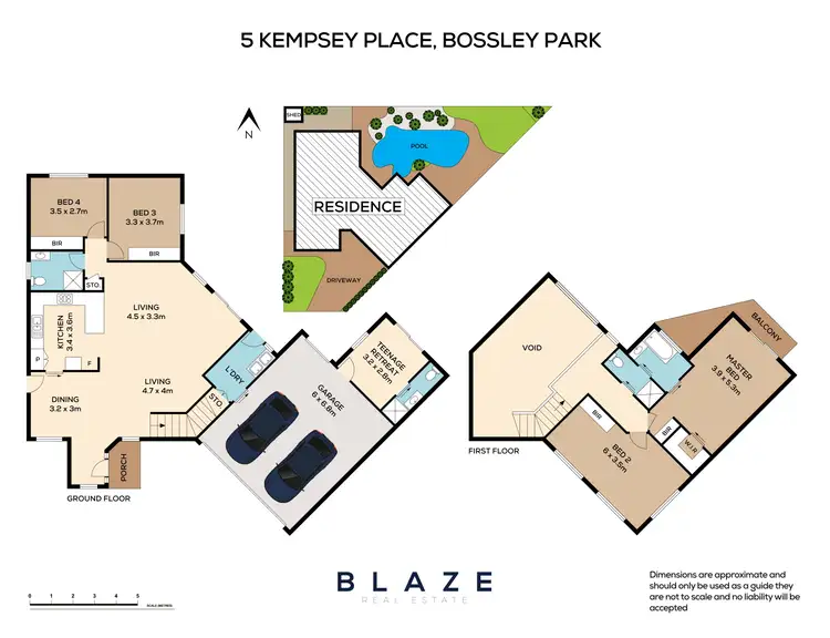 Floorplan of Homely house listing, 5 Kempsey Place, Bossley Park NSW 2176