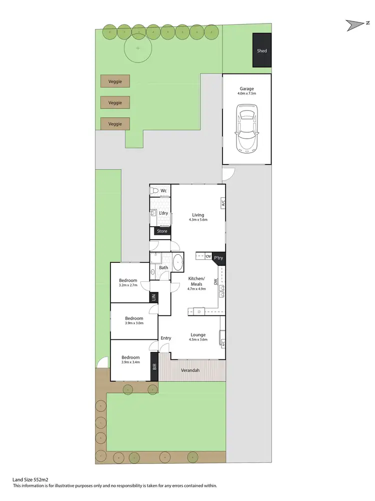 Floorplan of Homely house listing, 29 Kedleston Road, Herne Hill VIC 3218
