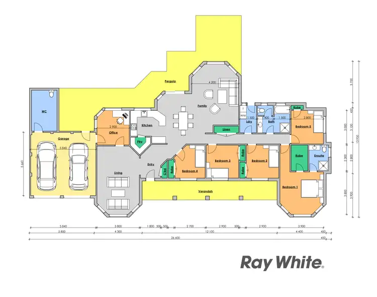 Floorplan of Homely rural property listing, 99 Lansdowne Road, Cundletown NSW 2430