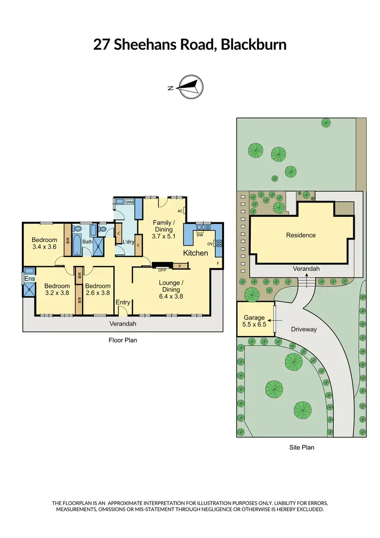 Floorplan of Homely house listing, 27 Sheehans Road, Blackburn VIC 3130