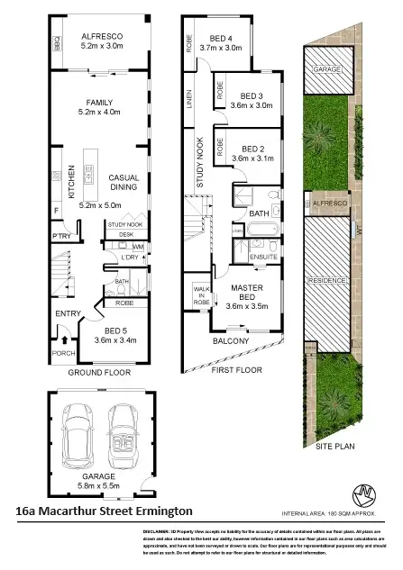 Floorplan of Homely house listing, 16a Macarthur Street, Ermington NSW 2115