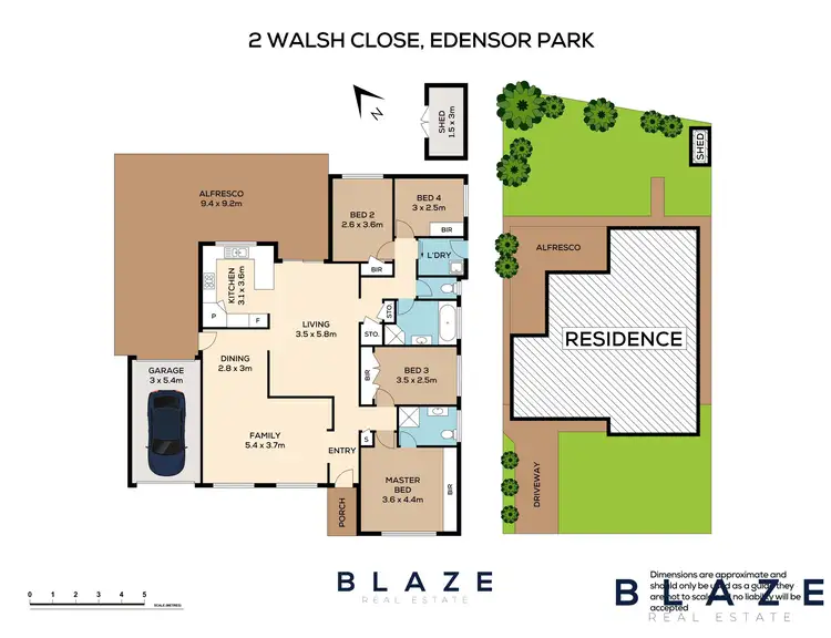 Floorplan of Homely house listing, 2 Walsh Close, Edensor Park NSW 2176