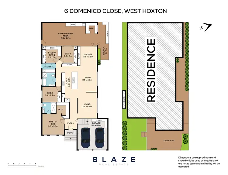 Floorplan of Homely house listing, 6 Domenico Close, West Hoxton NSW 2171