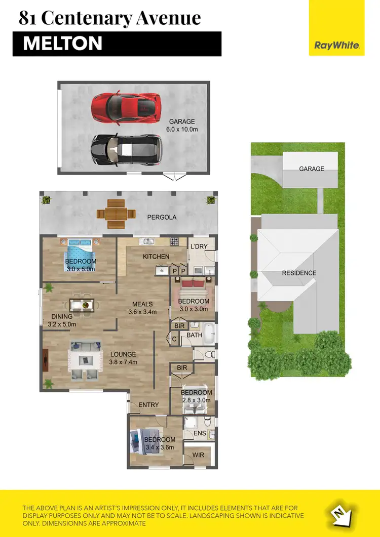 Floorplan of Homely house listing, 81 Centenary Avenue, Melton VIC 3337