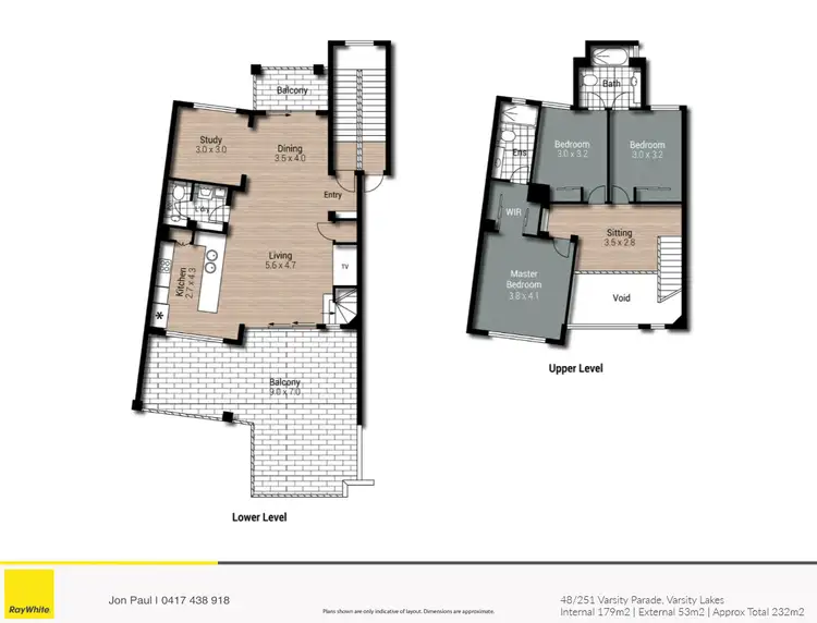 Floorplan of Homely apartment listing, 48/251 Varsity Parade, Varsity Lakes QLD 4227