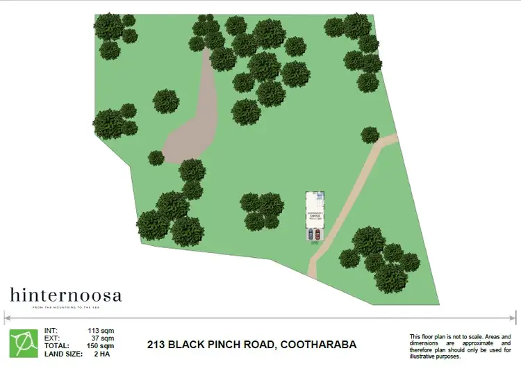 Floorplan of Homely land listing, 213 Black Pinch Road, Cootharaba QLD 4565