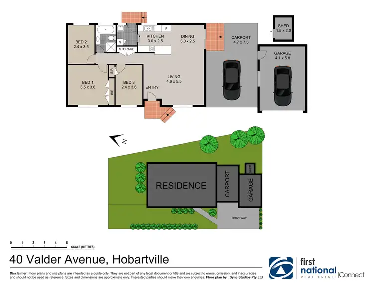 Floorplan of Homely house listing, 40 Valder Avenue, Hobartville NSW 2753