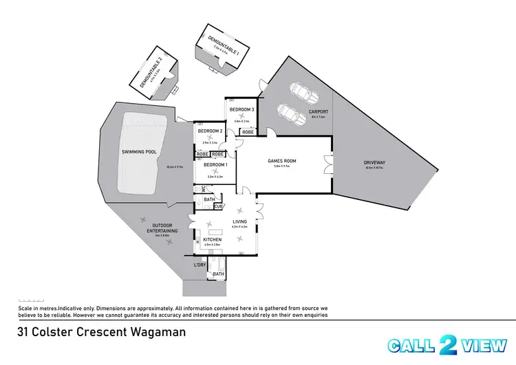 Floorplan of Homely house listing, 31 Colster Crescent, Wagaman NT 810