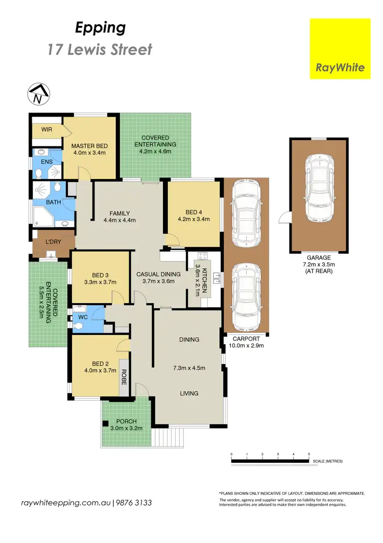 Floorplan of Homely house listing, 17 Lewis Street, Epping NSW 2121